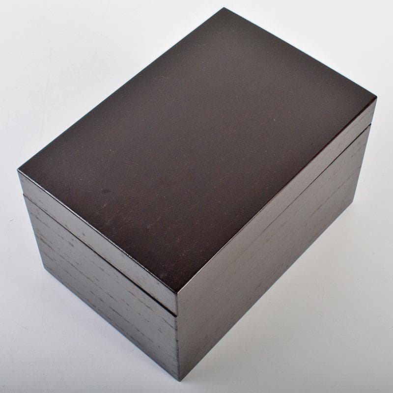 茶道具 利休茶箱 色絵花文茶碗 菊桐蒔絵棗など 七点 一式 V R7103