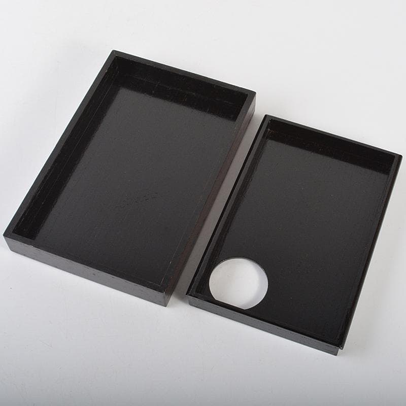 茶道具 利休茶箱 色絵花文茶碗 菊桐蒔絵棗など 七点 一式 V R7103