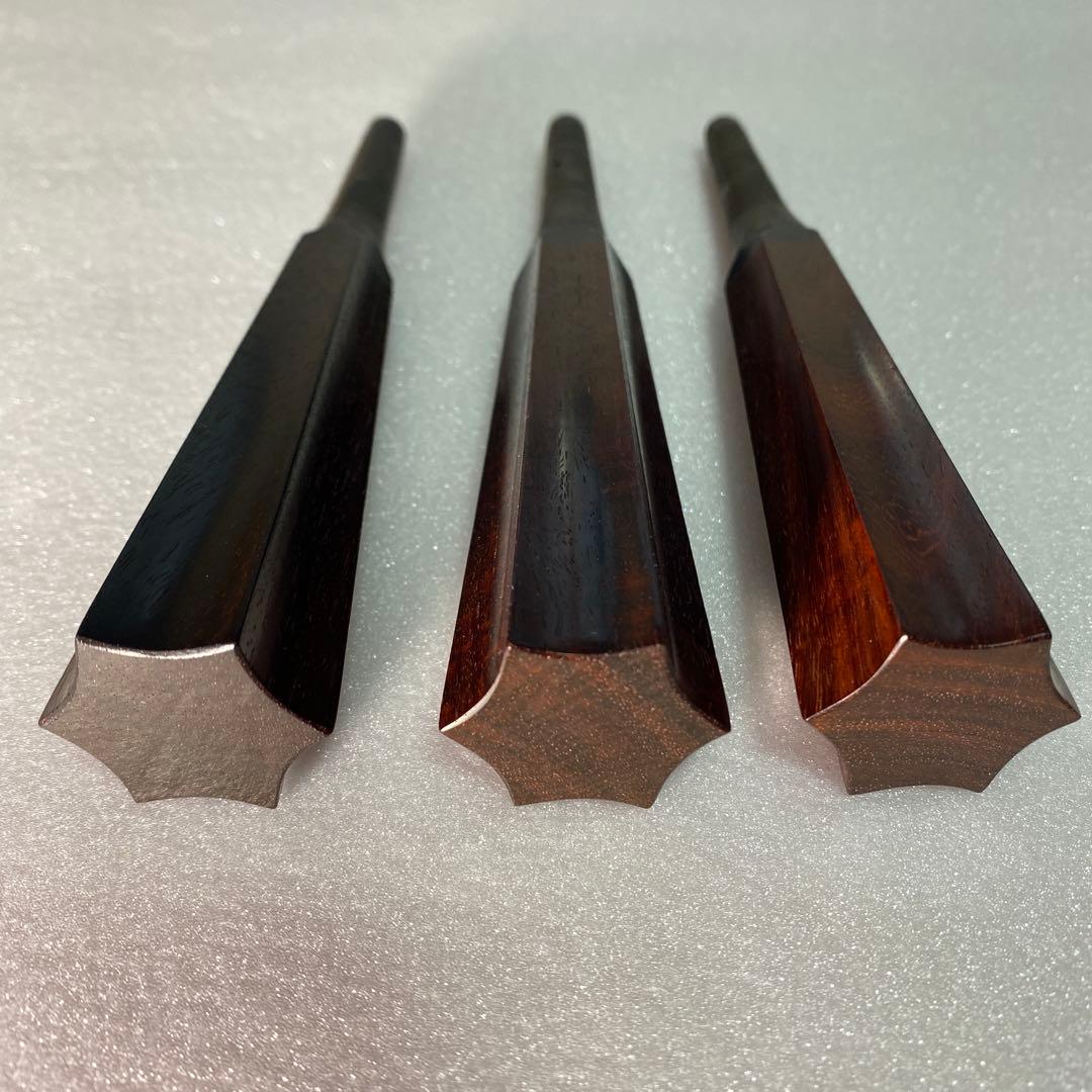 津軽三味線☆糸巻☆紅木