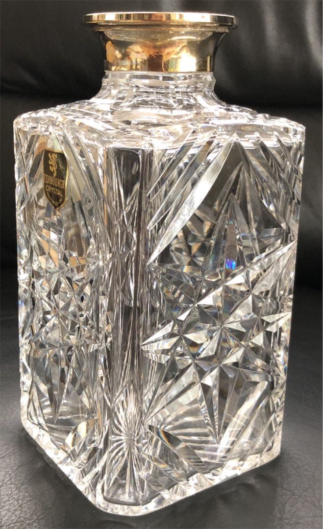 エジンバラクリスタル デカンタ