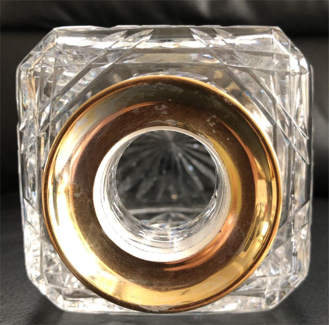 エジンバラクリスタル デカンタ