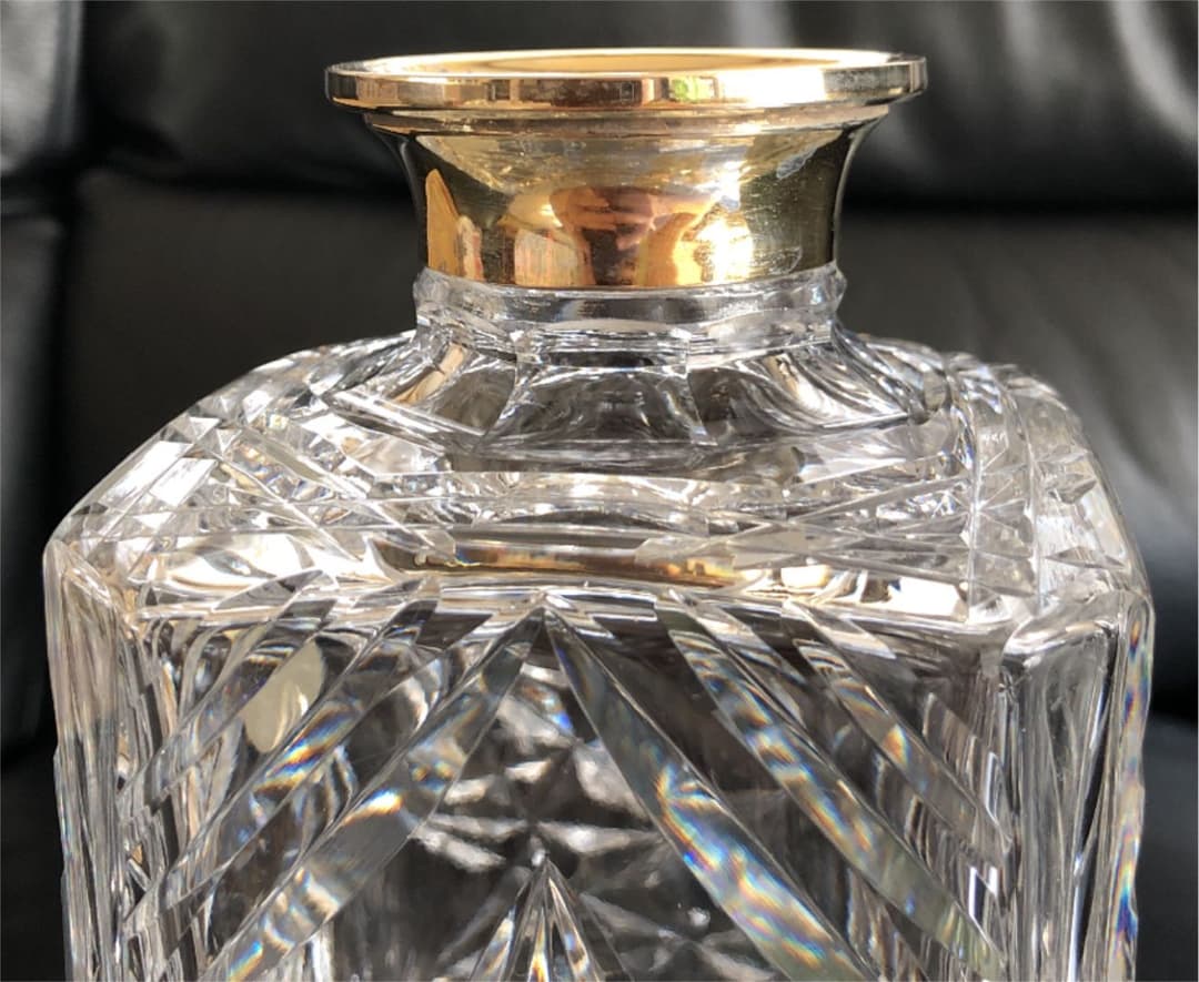 エジンバラクリスタル デカンタ