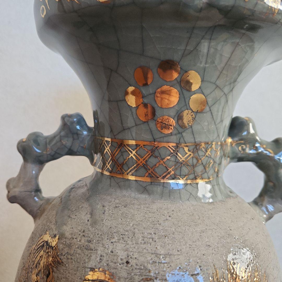 相馬焼の大壺‥古美術