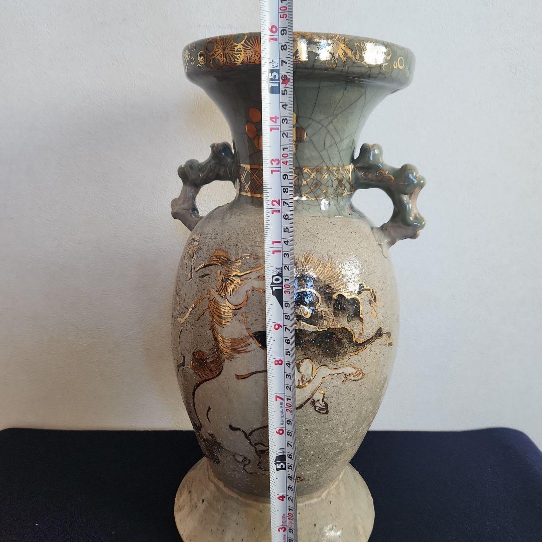 相馬焼の大壺‥古美術