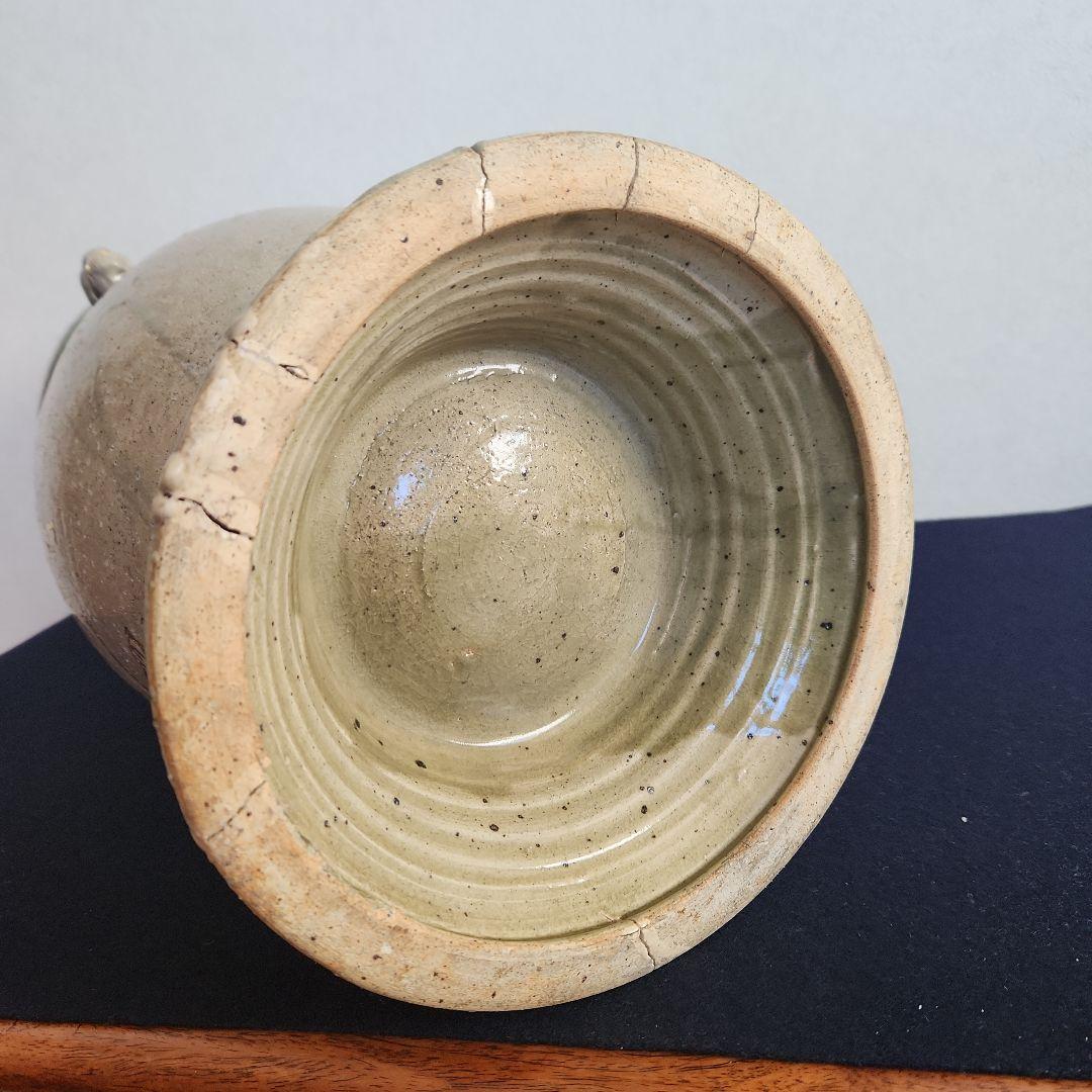 相馬焼の大壺‥古美術
