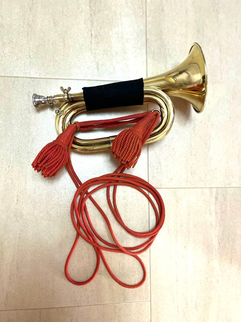 信号ラッパ 自衛隊 三巻き 下倉楽器 - メルカリ