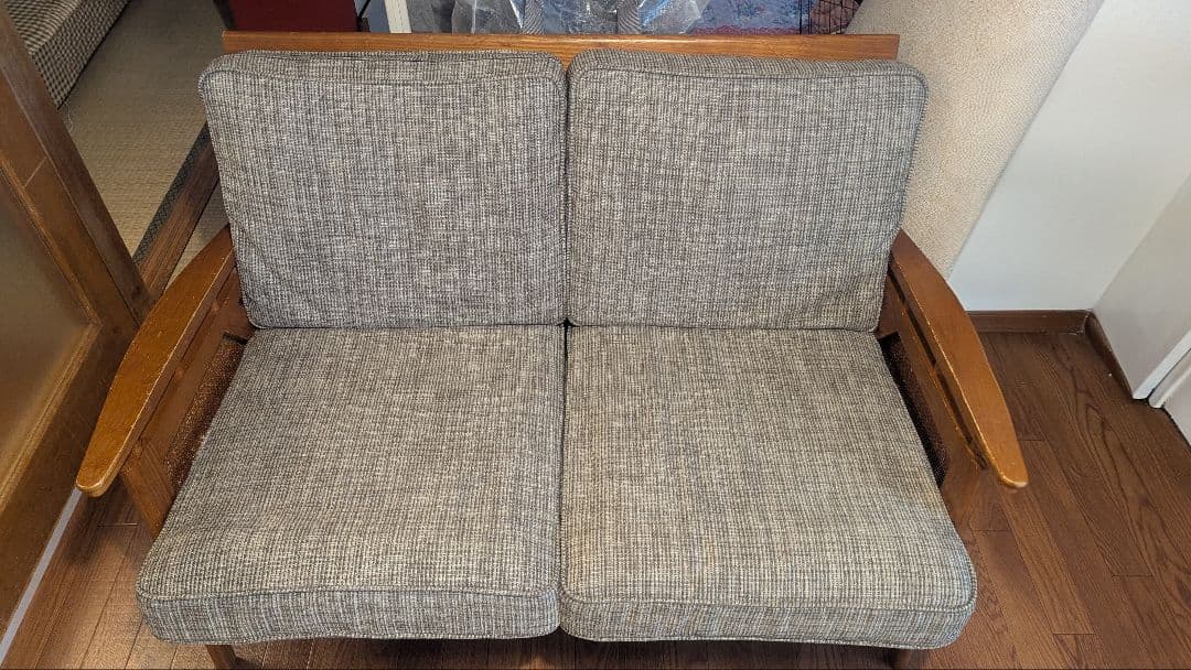 アクメファニチャー　ウィッカーソファ　ラタン　2人掛けソファ