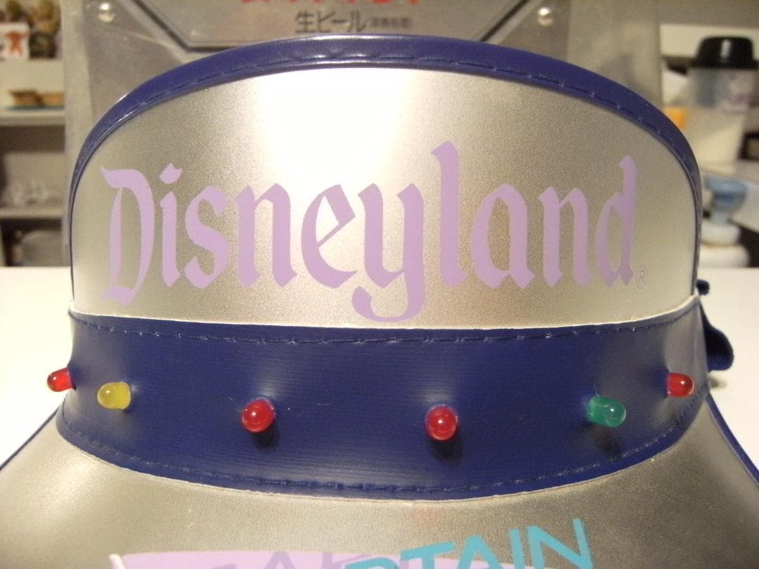 廃版☆ディズニーランド キャプテンEO サンバイザー 帽子☆マイケル