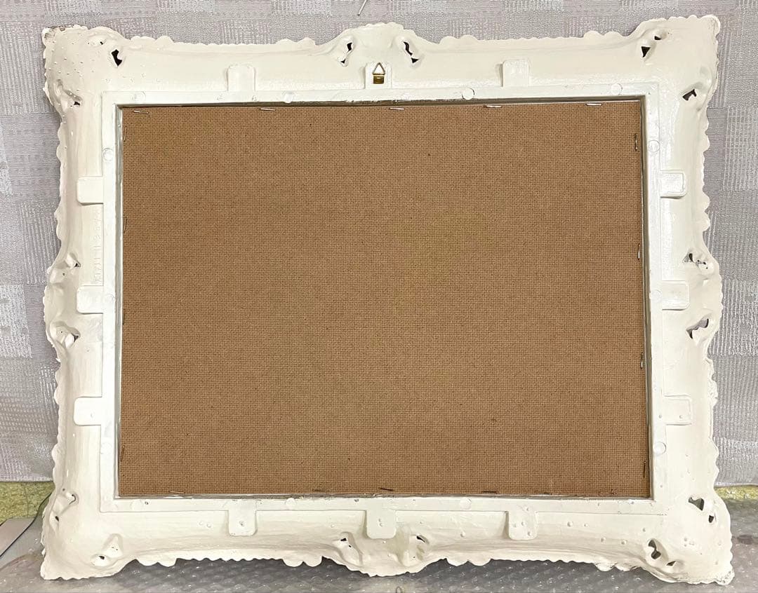 イタリア輸入 インテリア 額縁 ファーストキス エンジェル アイボリー