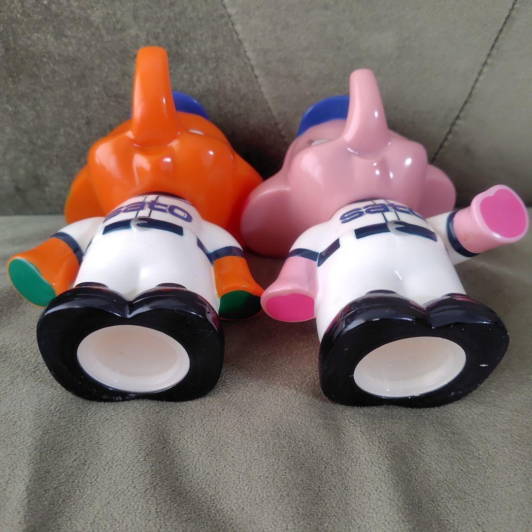 サトちゃん サトコちゃん貯金箱フィギュア 2体セット - メルカリ