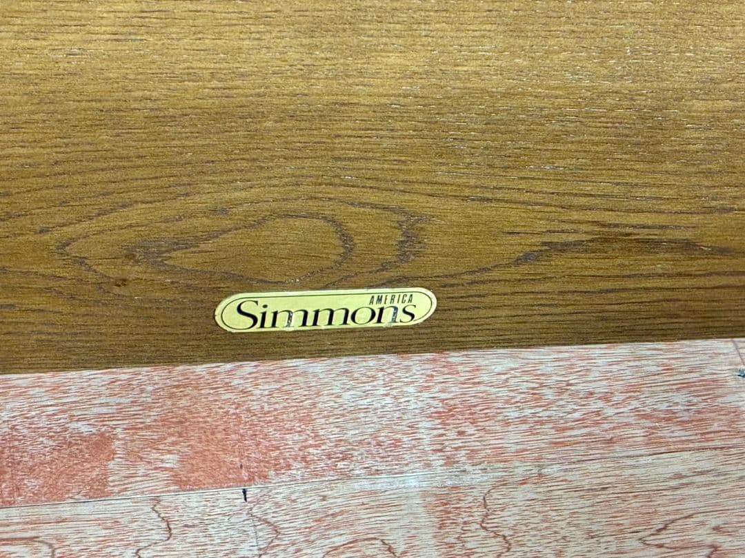 【現地引取OK】Simmons セミダブルベッドフレーム
