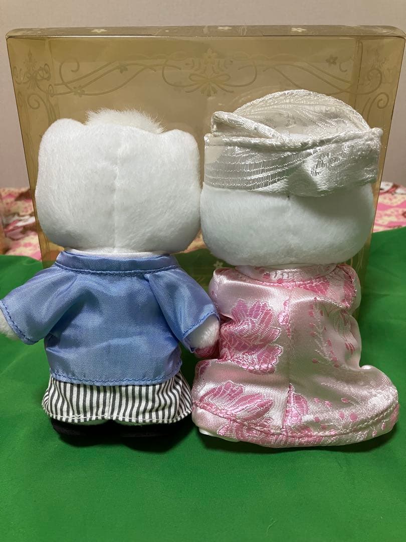 希少 サンリオ ハローキティ ダニエル 和装結婚式 うちかけ ぬいぐるみ