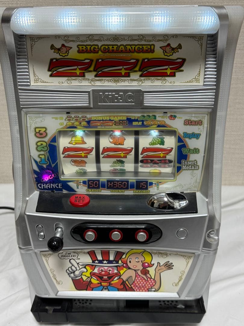 ☆*！様 北電子 ジャグラーgirl's スロットマシンデザイン ミニ