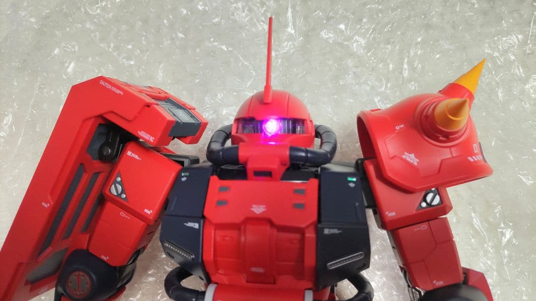 ○動作確認済○ 1/60 MS-06R-2 ジョニー ザク 完成品 ZG-01 - メルカリ