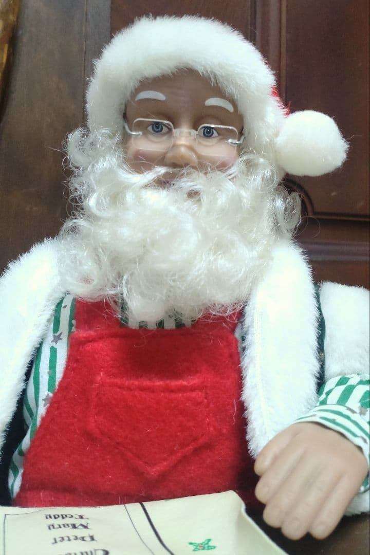海外製 サンタクロース 人形 - メルカリ