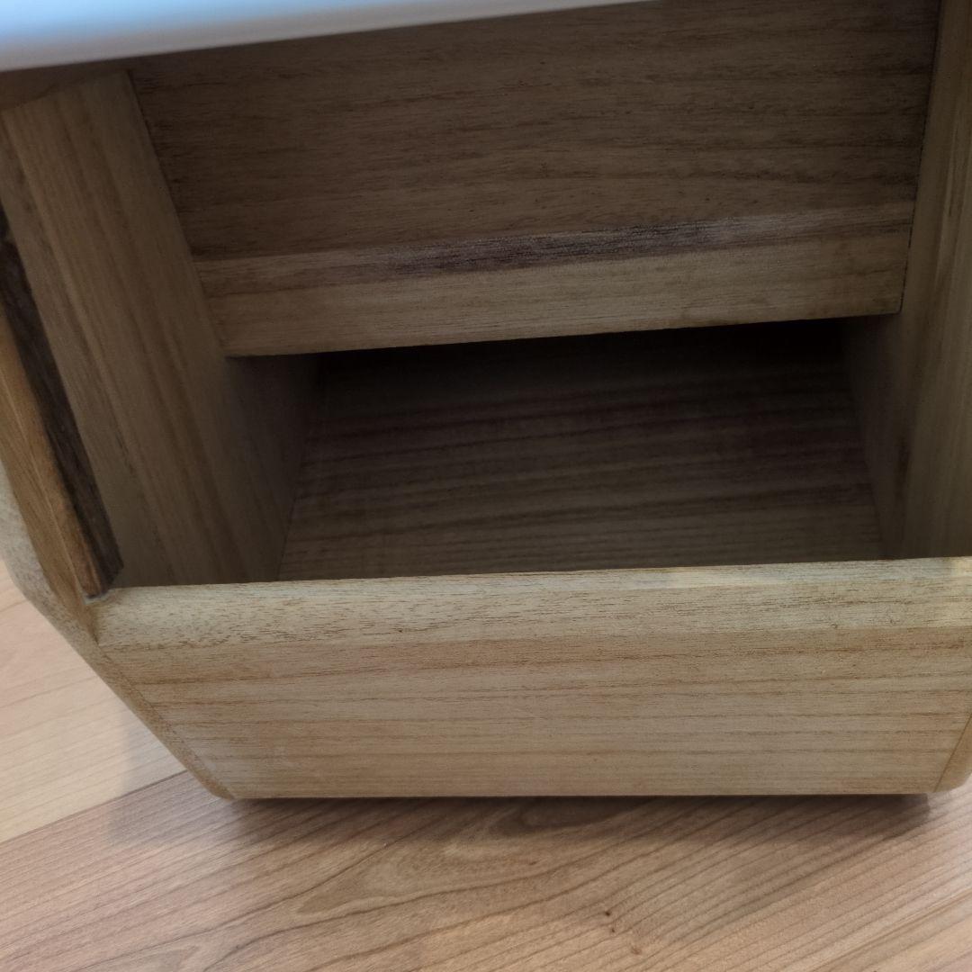 木製米びつ kirisa 日本製 収納ボックス付き