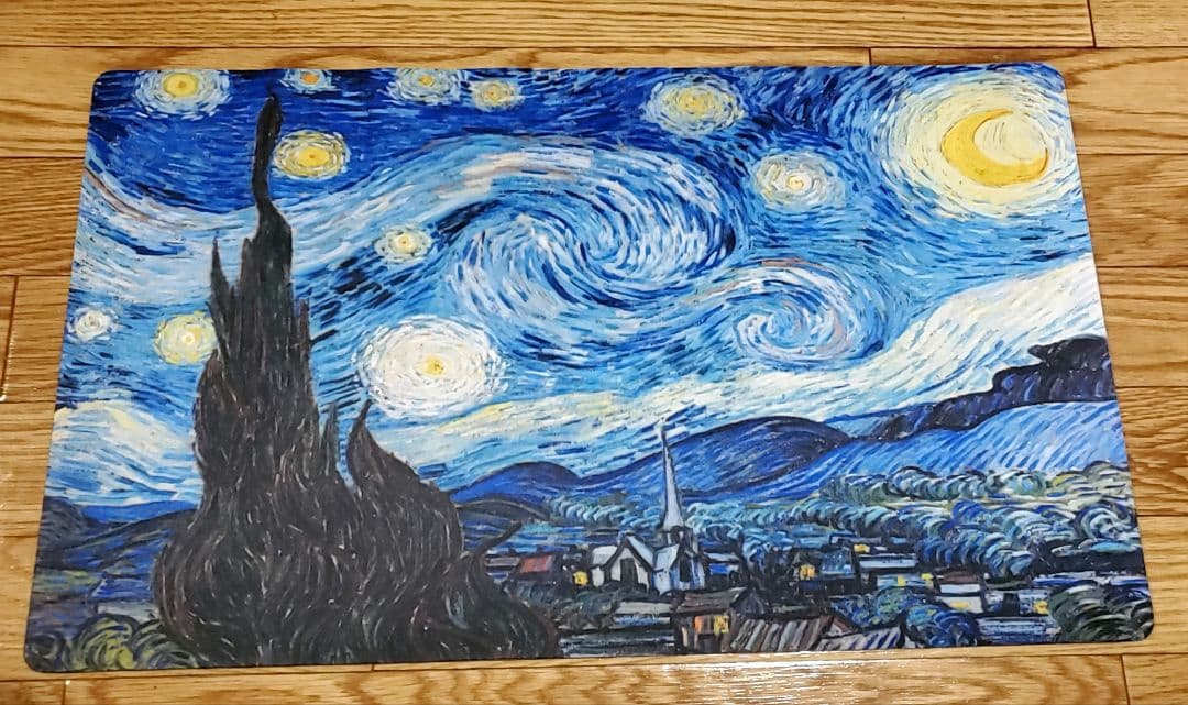 新品 星月夜 THE STARRY NIGHT ゴッホ プレイマット - メルカリ