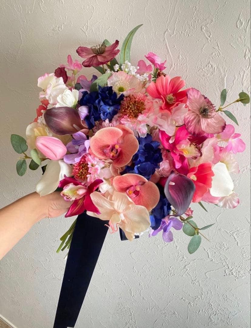 ウエディングブーケ　ブートニアセット