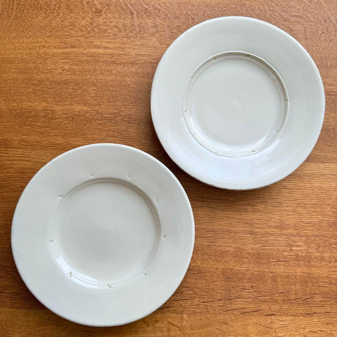 中本純也さん　リム皿　2枚セット　未使用品