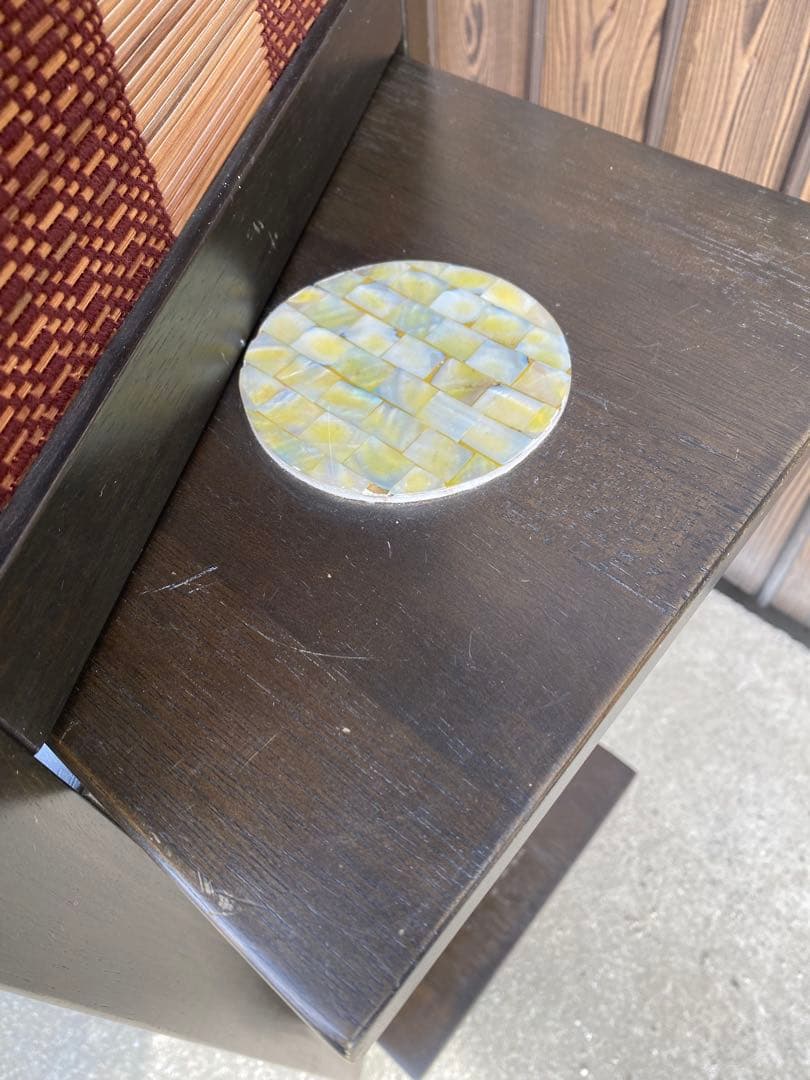 三段　飾り棚　和風　折りたたみ式　シェルフ