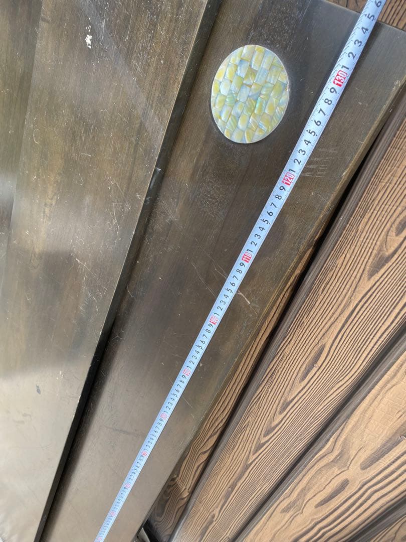 三段　飾り棚　和風　折りたたみ式　シェルフ