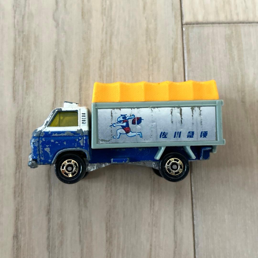 ジャンク品）トミカ 佐川急便 日産キャブオール パネルトラック no.54