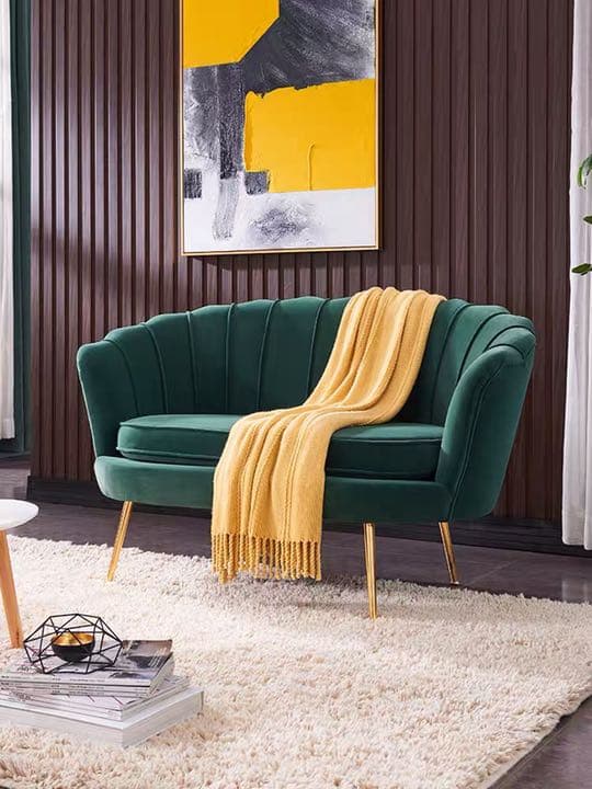 ソファー ベルベット ソファ モダン 一人暮らし カウチソファ リビングソファ