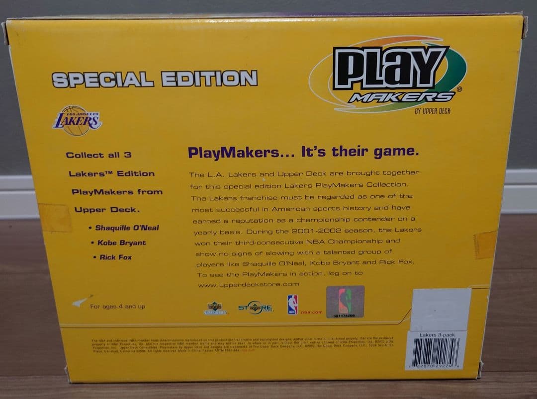 シャキール・オニール コービー・ブライアント フィギュア セット fox