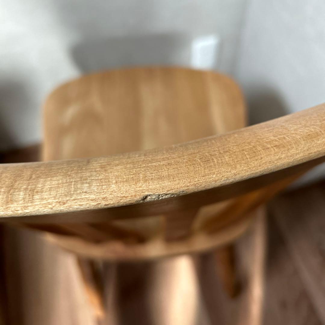 木製スラットバックチェア　No.1