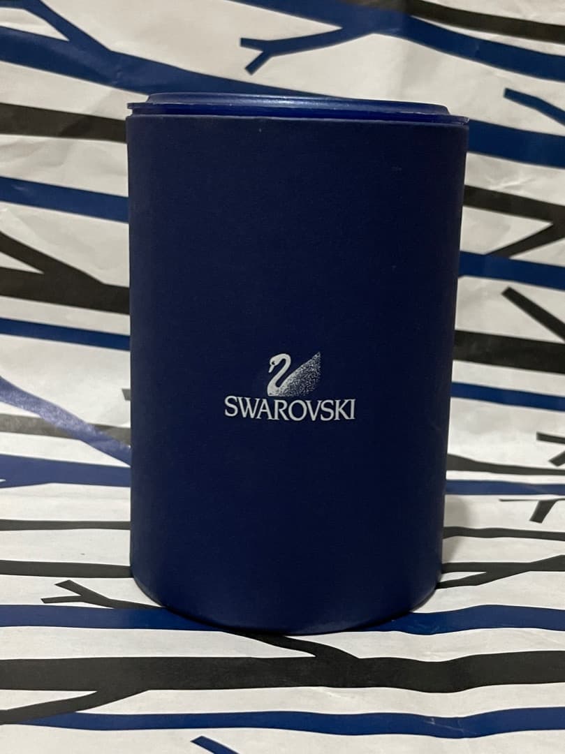 【廃盤】 スワロフスキー 四つ葉 クローバー 花 置物 クリスタル