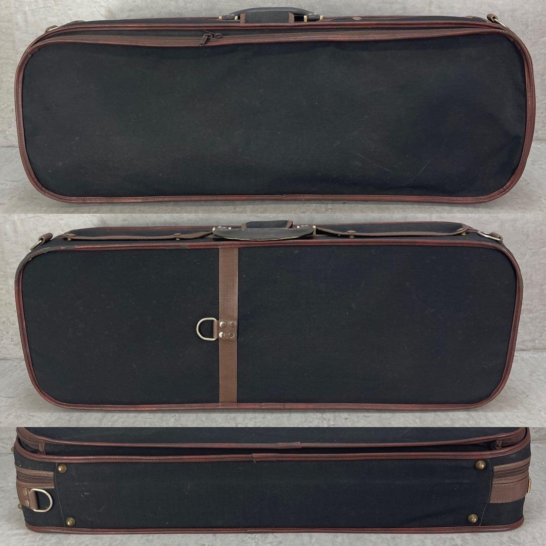 超希少 温湿度計 ムサフィア 3WAY バイオリン セミハードケース 弓4本