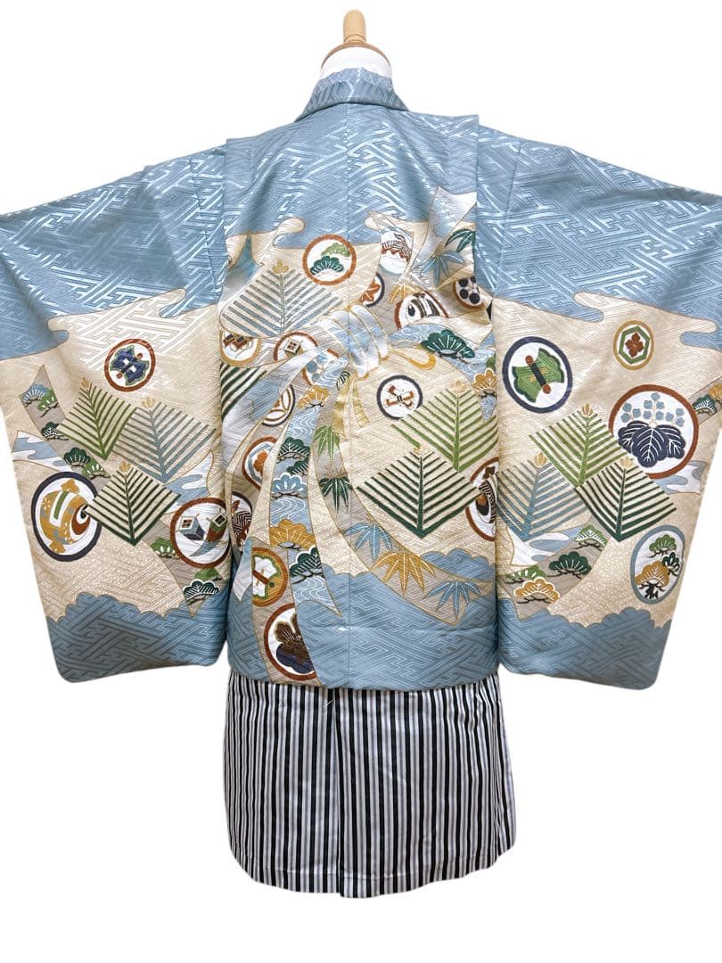 お買い得品♡七五三　5歳　男の子　フルセット　一式　グレー系