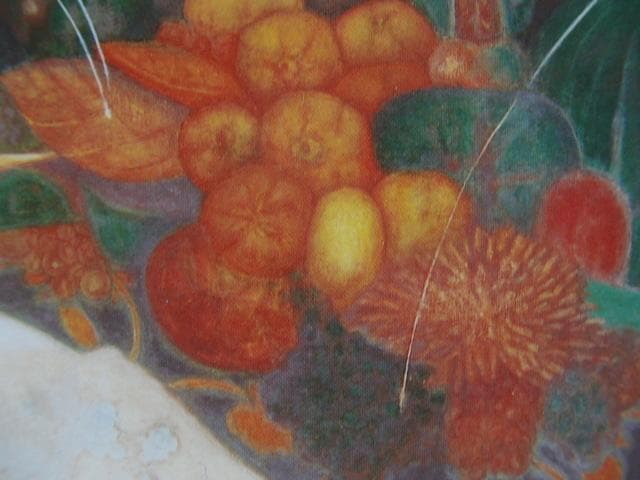 江村正光、【豊かに荒涼】、希少な額装用画集より、新品額装付、状態良好