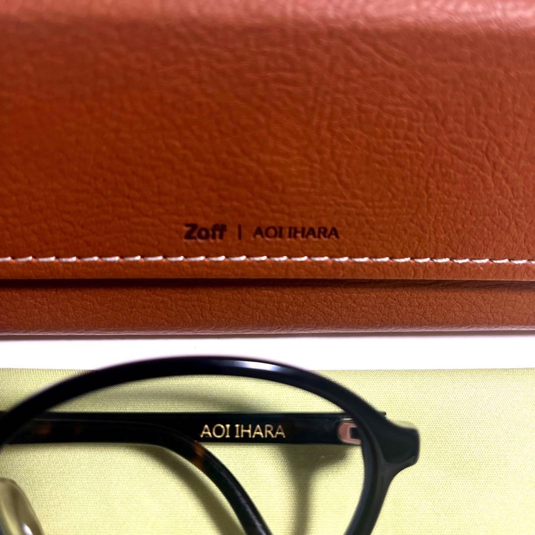 zoff 伊原葵 コラボ メガネ IHARA AOI