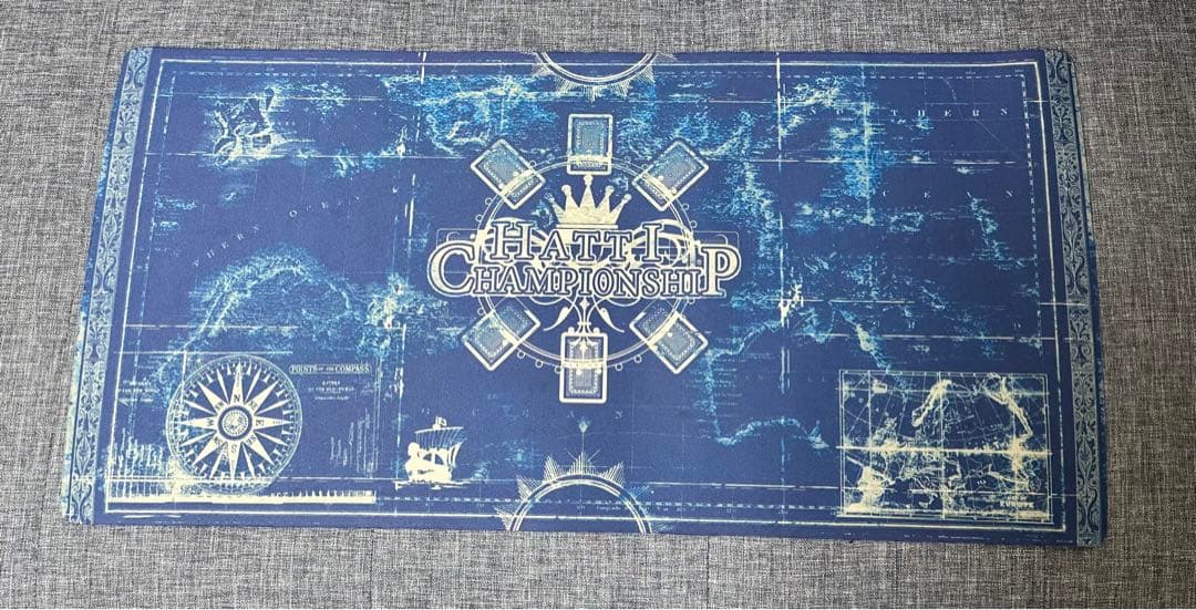 はっちCS プレイマット海図青