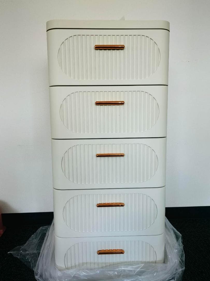 収納チェスト クローゼットチェスト北欧風 おしゃれ 組立不要 (4層,42cm)