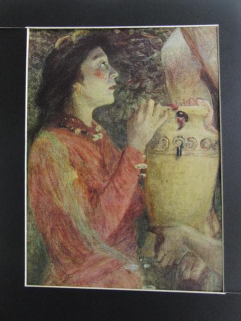 青木 繁【】、年代物、希少画集画、状態良好、新品高級額装付 - メルカリ