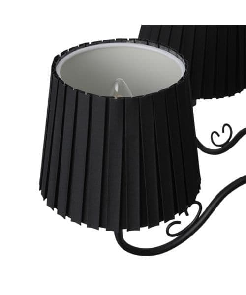 Francfranc シュペルブ シャンデリア 黒 照明