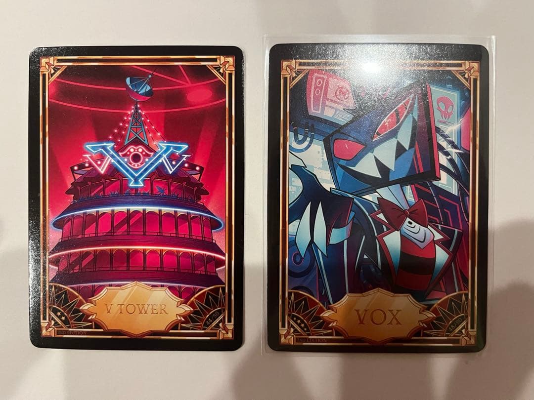 ハズビンホテル トレーディングカード ヴォックス VOX Vタワー - メルカリ