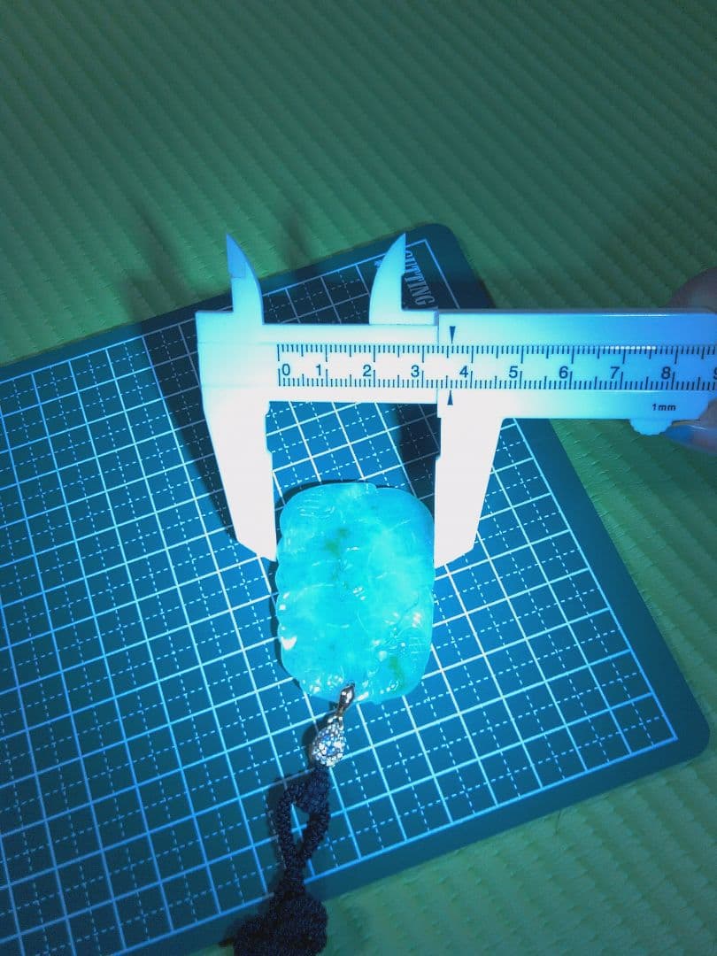 中国アンティーク★翡翠ペンダント ネックレス★混合色天然翡翠★《#九運国際貿易》