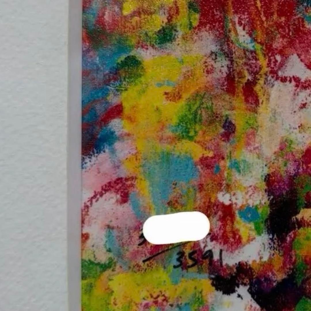 ロッカクアヤコ Untitled 2022年 シルクスクリーン 額装済