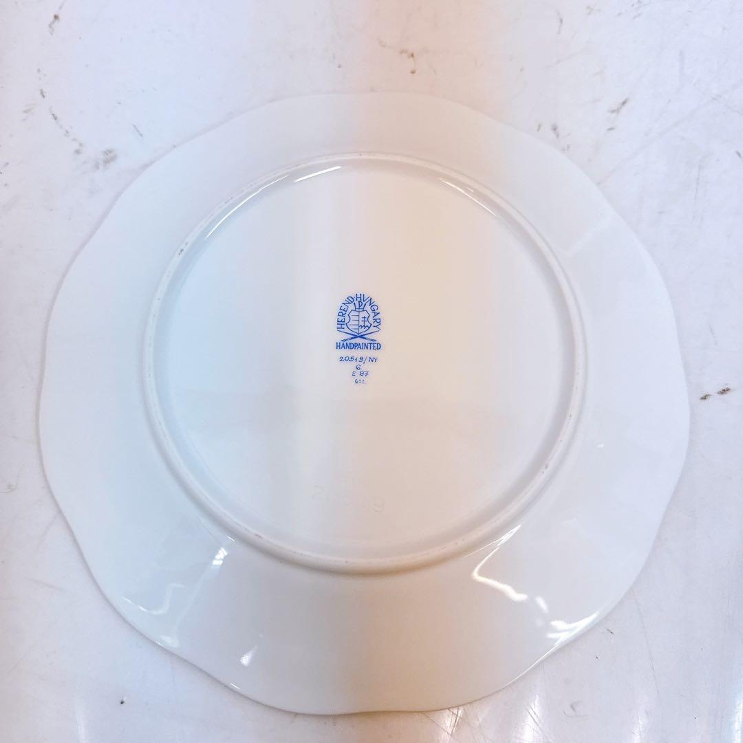 9SAM71 【美品】HEREND HVNGARY ヘレンド 皿 稀少 金彩