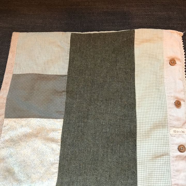 お値下げ❣️パッチワークのクッションカバー  3枚組