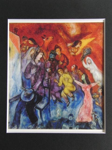 マルク シャガール、【家族の顕現】、希少な画集より、状態良好、新品