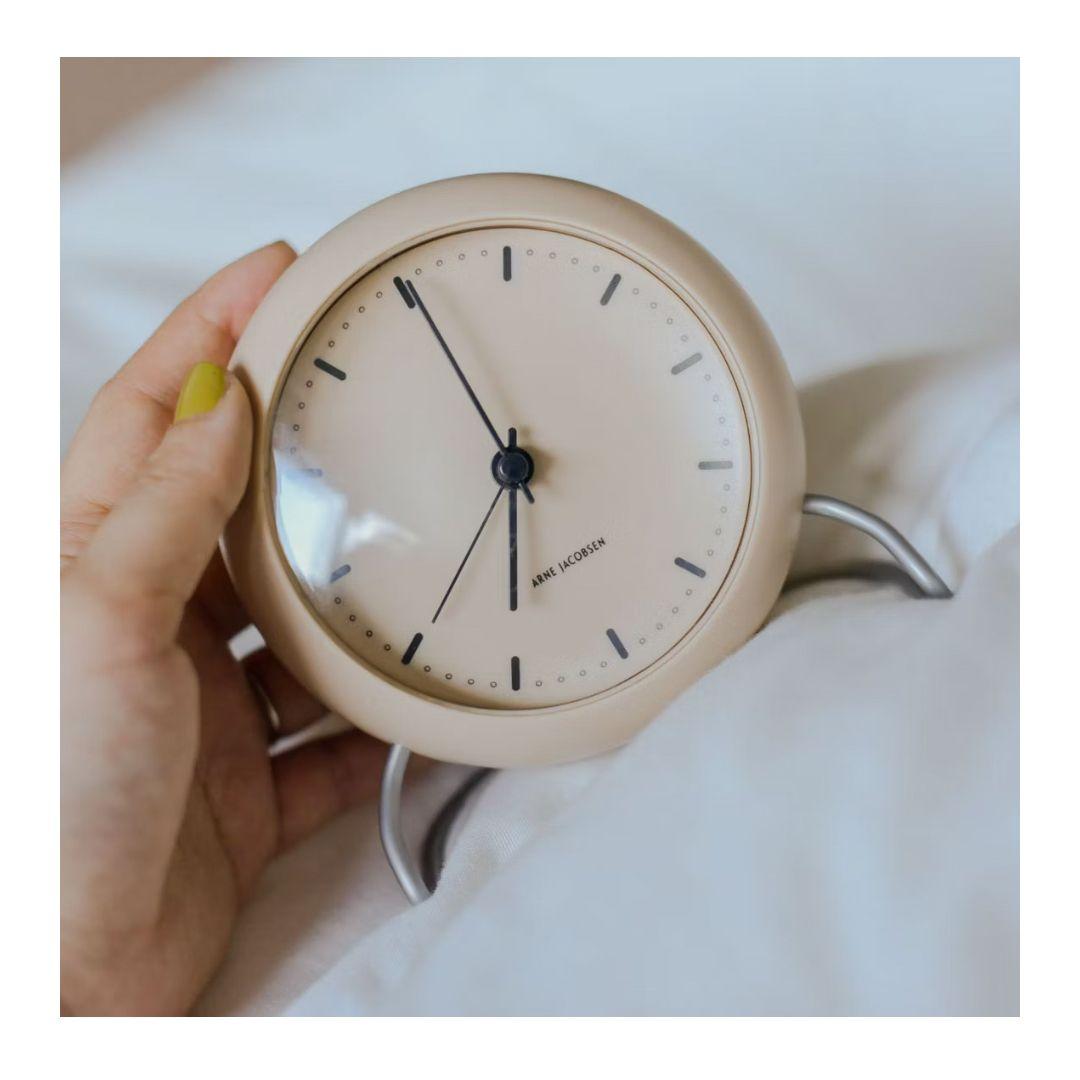 マイケル@サマーセール様限定 アルネヤコブセン 置き時計 ベージュ