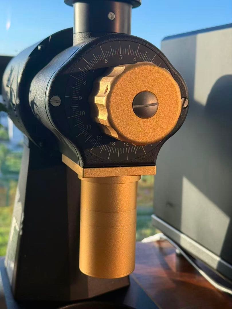 Mahlkonig EK43/43S 粉受けカップ ＋ノブ (ゴールド)