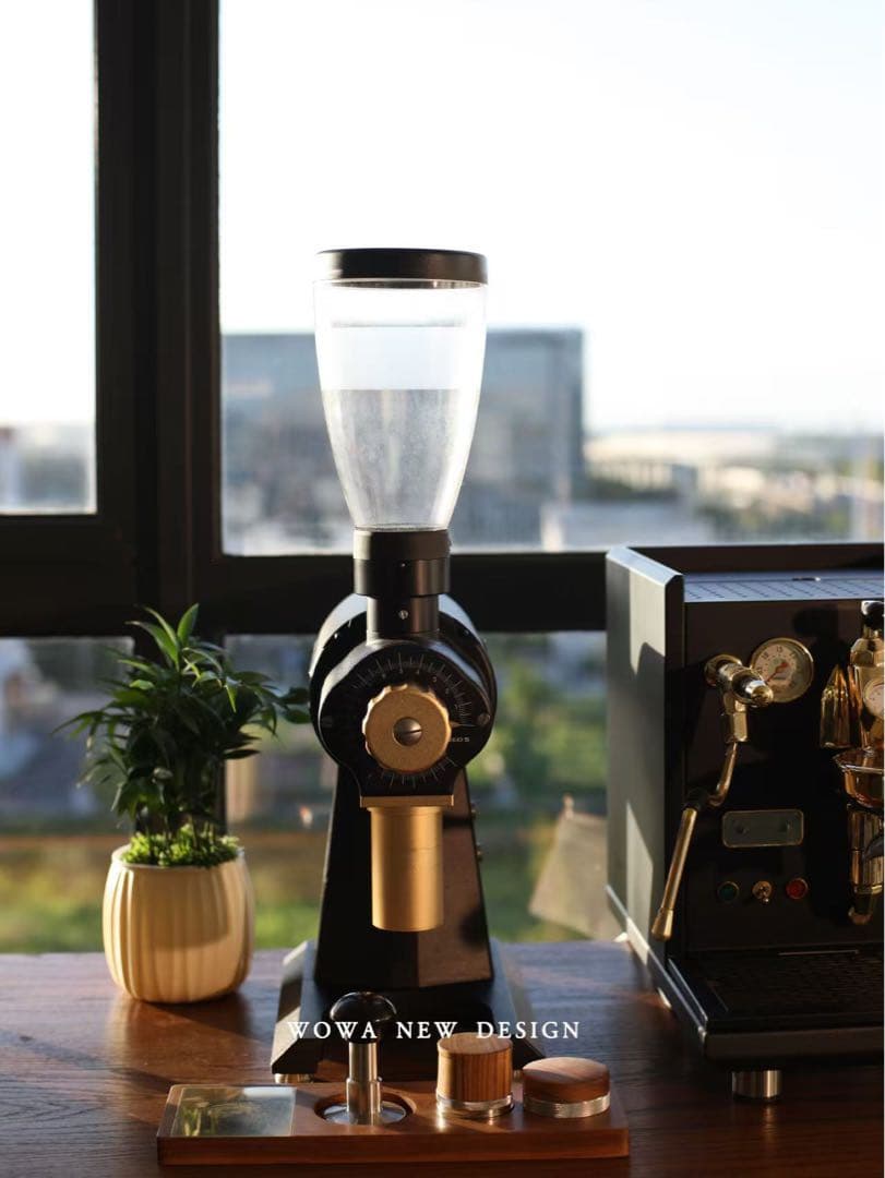 Mahlkonig EK43/43S 粉受けカップ ＋ノブ (ゴールド)