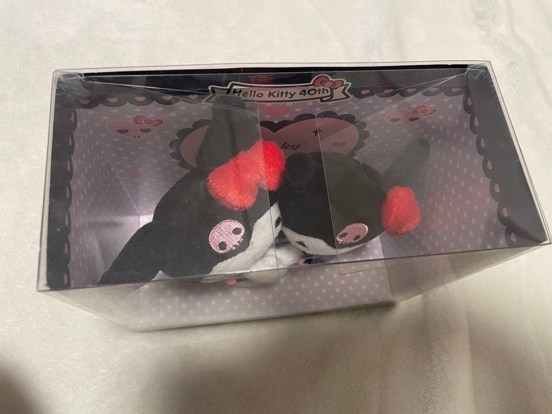 未開封　レア　ハローキティ　40周年 記念　ぬいぐるみ　クロミ　コラボ　サンリオ