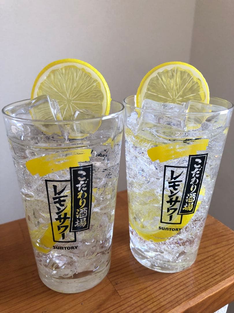 tomo　食品サンプル　レモンサワー　2点