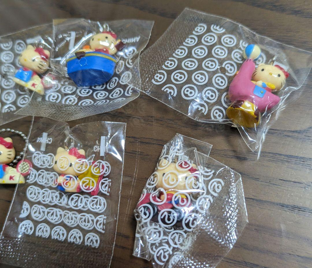 レトロ ハローキティ クラシッククラブ マスコット 未開封6個＋開封済1